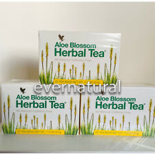 3 Forever Aloe Blossom Herbal Tea (25 bags each) Caffeine Free HALAL/KOSHER