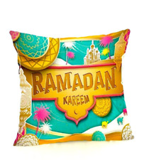 Ramadan Kareem Cushion Cover - Islamic Decor - EID Mubarak - Ramadan Mubarak