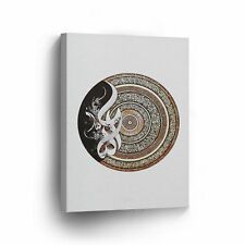 Islamic Wall Home Decor Art Arabic Calligraphy Bin Qalandar Canvas Print