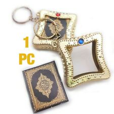 Islamic Mini Full Arabic Quran Koran Allah Muslim Key Ring Chain 1PC