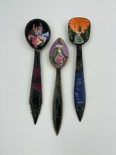 Vintage Whirling Dervish Spoon, Lot of 3, Hand Painting islamic Collection