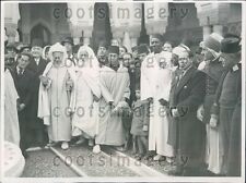 1939 Paris Muslims Celebrate New Year at Mosque Press Photo