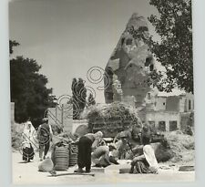 Muslim Peasants Threshing Corn in AVCILAR, TURKEY. 1960s Press Photo PIX REITZ