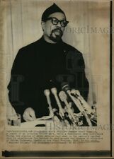 1973 Wirephoto Hamass Abdul Khaalis leader orthodox Moslem sect 11X8