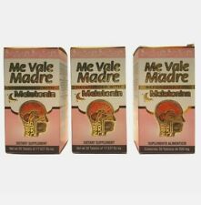 3 pack- ME VALE MADRE REFORZADO CON MELATONIN- NATURAL SLEEP, STRESS RELIEF 2025