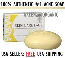 SULFUR SOAP Jabon de Azufre ACNE TREATMENT Deep CLEANSING Bar Blackhead Pimple