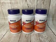 3-Vitamin D-3 Structural Support Bones Immune System 2,000 IU 600 Softgels Total