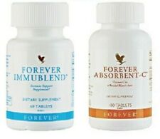 1 Forever Absorbent-C + 1 Immublend-Immune system support. KOSHER/HALAL,Exp.2023