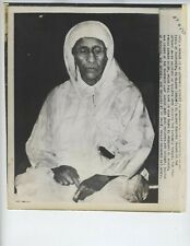 1954 ORIGINAL PASHA MARAKESH EL GLAOUI MOSLEM VINTAGE PHOTO BERBER CHIEF