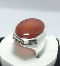 akik Ring brown Akeek agate Ring Akik Ring Shia Rings Sterling Silver 925