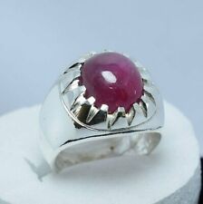 Real Big Ruby Ring Afghan Ruby Dark Blood Red Ruby Stone Ring Pigeon Blood Ruby 