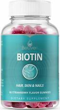 Biotin Gummies for Hair Growth, Max Strength 10000mcg for Women,Men,Hair