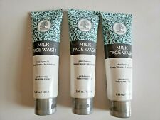3 x Madina Milk Face Wash 3.38oz/100mL Moisturize Revitalize Skin Care Halal