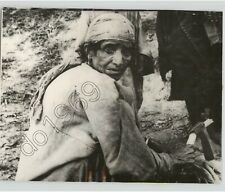 ICONIC Portrait of MUSLIM Refugee in KASHMIR, PAKISTAN 1965 VTG Press Photo