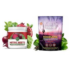 Nitric Oxide Booster Beets Supplement - Probiotic Powder Circulation Superfood 