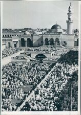 1947 Press Photo Muslim Celebration at Mosque Al Kulafah Al Rashidan Asmara