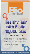 Healthy Hair with Biotin by BioNUTRITION, 60 capsule