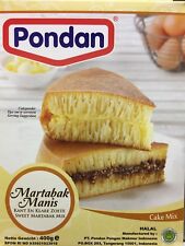 MARTABAK MANIS Cake Mix PONDAN BRAND 400g Halal easy Indonesian Sweet Dessert