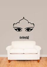Wall Stickers Vinyl Decal Oriental Islamic Muslim Arabic Eyes Mosque (z1737)