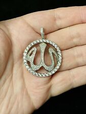 Photo Locket Pendant Necklace Chain Allah Islam Muslim Gold Plated for Men woman