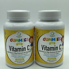 2x Prosperity Health Vitamin C For Kids - 250 mg - Great Tasting Orange Flavor