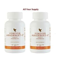 2 Forever Absorbent-C(100 Tb)-Vit.C,orange & honey flavr w/Oat Bran,KOSHER/HALAL