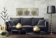 Islamic Wall Art, Canvas Ayatul Kursi, Al Falaq , Al Nas Muslim Home Decoration