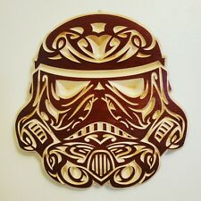 Handmade Storm Trooper Wooden Carving 2
