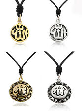 Quran Word Islamic Art Arabic Muslim Calligraphy Allah Necklace Pendent Jewelry