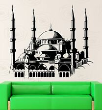 Wall Stickers Mosque Islam Muslim Arabic Architecture Vinyl Decal (ig2487)