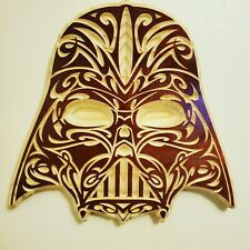 Handmade Darth Vader Wooden Carving 5