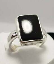 Yemeni Aqeeq Ring Kabadi Black Aqeeq agate Ring Akik Ring Islamic Ring