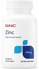 ZINC 50 mg 90 Tablets, Cold Flu 19 Immune Support Vegan Halal Fast FREE Shipping