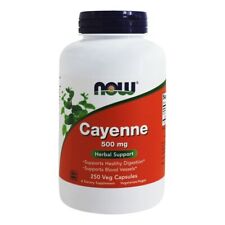 NOW Foods Cayenne 500 mg., 250 Capsules