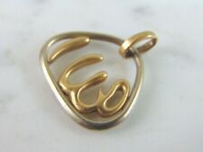 Vintage Estate 14K Gold Arabic Persian Muslim Allah Pendant 4.6g E4183