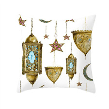 Ramadan Mubarak Eid Mubarak Cushion Cover - Islamic Designs - Home Decoration