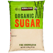 Organic Sugar Kosher Halal Fine Granulated USDA 10 lbs