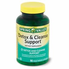 Spring Valley Detox/Cleanse Support Dietary Supplement vegetarian capsules 90 Ct