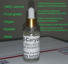Beta-Caryophyllene 30ml with dropper - Food Grade. 100% Natural. Made in the USA