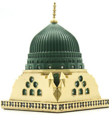 Islamic Table Decor Al-Masjid an-Nabawi Green Dome Replica #843 Gold - Small