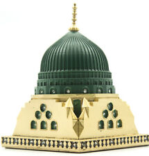 Islamic Table Decor Al-Masjid an-Nabawi Green Dome Replica #843 Gold - Small