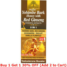 Essential Palace Organic Yohimbee Bark Honey Testosterone Booster 5 IN 1 16 OZ