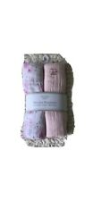 NWT Modern Baby 2 pack pink muslim baby blanket