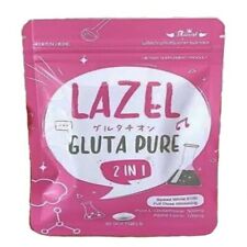 Lazel Gluta Pure 2in1 Glutathione Anti Aging Antioxidants White Skin 30 Caps