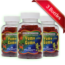 Halal Gummy Multi Vitamins (90 counts)Combo- Made in USA by Healthy Bio Vitamins