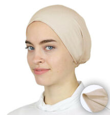 Muslim Women's Islamic Turkish Cap Modefa Non-Slip Cotton Bonnet - Beige