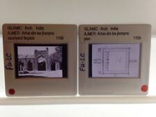 Ajmer: Arhai-Din-KaJhonpra- 2 35mm Slides- Indian Islamic Architecture