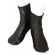 Dark Brown Halal Leather Soft Zipperless Sunnah Masah Khuffain Khuff Socks
