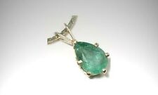 Emerald Pendant 1½ct Antique 19thC Ancient Islamic Moghul India Holy Koran Verse