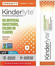 Kinderlyte Electrolyte Plus Immunity Supplement - 6ct